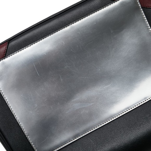 Dior Be Dior Shoulder Bag 2Way Black Wine Red - Picture 6 of 13